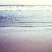 Ocean Photography -  gentle waves - water wall art - beach photography - soft mauve pale purple sea decor 8x10 print