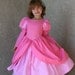Ariel Pink mermaid dress for your little one size from 12 months to 8 years Tinkerella Creations