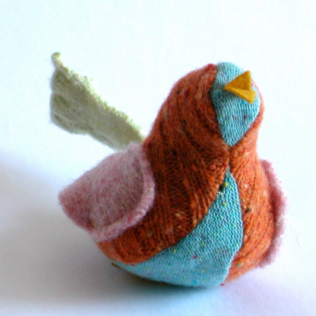 Orange and BlueSong Bird