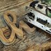 think script handmade wood sign - wall decoration for vintage or modern decor