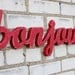 bonjour handmade wood sign - wall decoration for vintage or modern decor