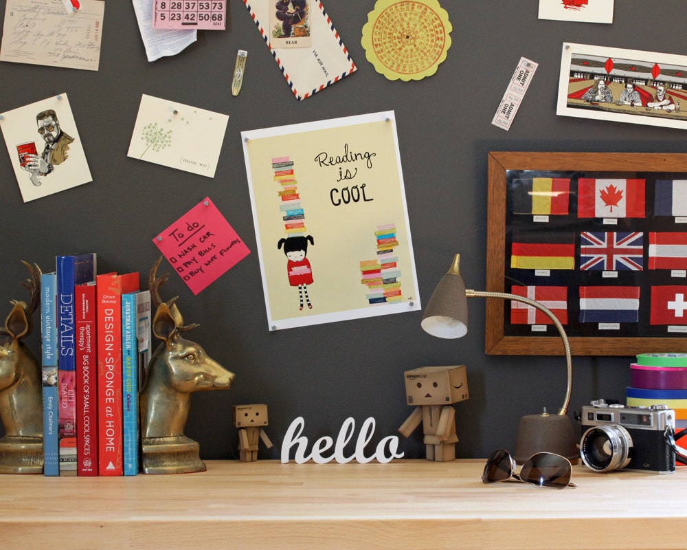 hello acrylic sign