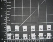 100 Woven Size Tags - MIXED LOT - You choose 100 tags from sizes 3m 6m 9m 12m 18m 2t 3t 4t 5 6 6x 8