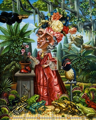 The Plague, An Allegory about Dating, 13 x 19 inches, Hand Signed and Numbered Edition of 50
