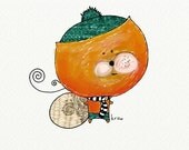 Orange Cat Limited edition print