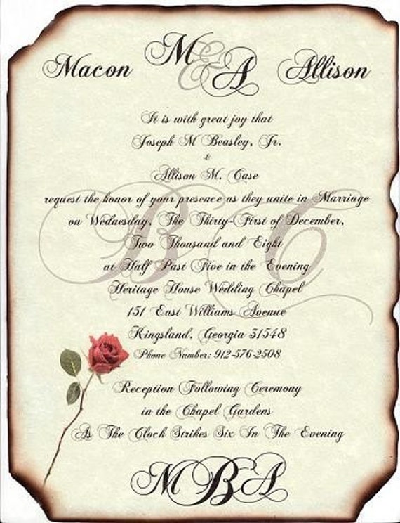 Wedding Invitations Free Email