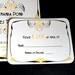 Art Nouveau Wedding Invitations - The 1890 - Art Deco - Invitation and Reply cards - Sample
