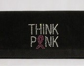 Think Pink- Golf Bling Towel