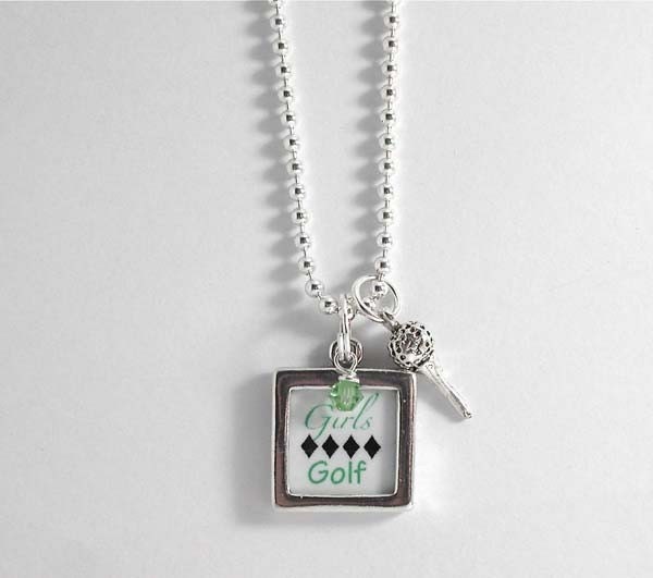 golf necklace