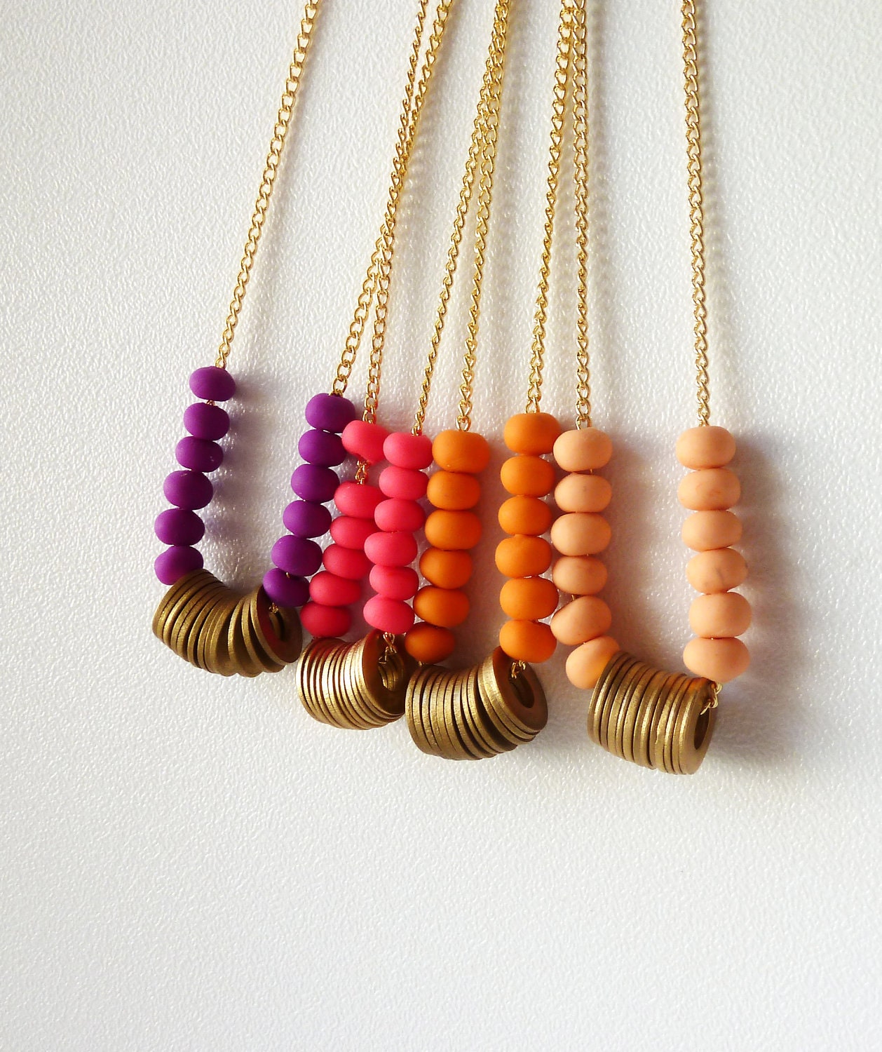 pick a color beaded necklace