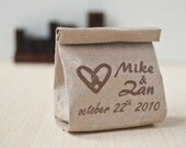 Wedding Mini Lunch Paper Bags - set of 30