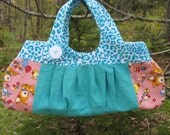 Kawaii Creatures Pleated Handbag