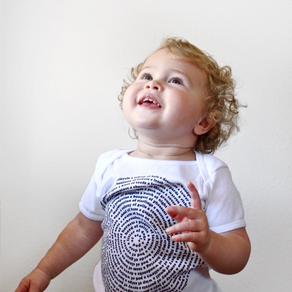 Winter White Animal Lover Baby Lap tee, 12 to 18 mos. or 18 to 24 months, cotton, childrens clothing