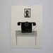 vintage telephone - gouache still life sketch original