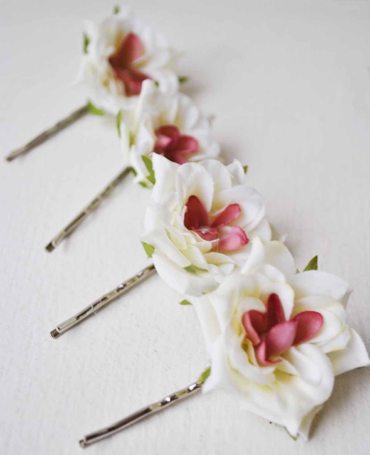 flower hair clip set 'jupiter'