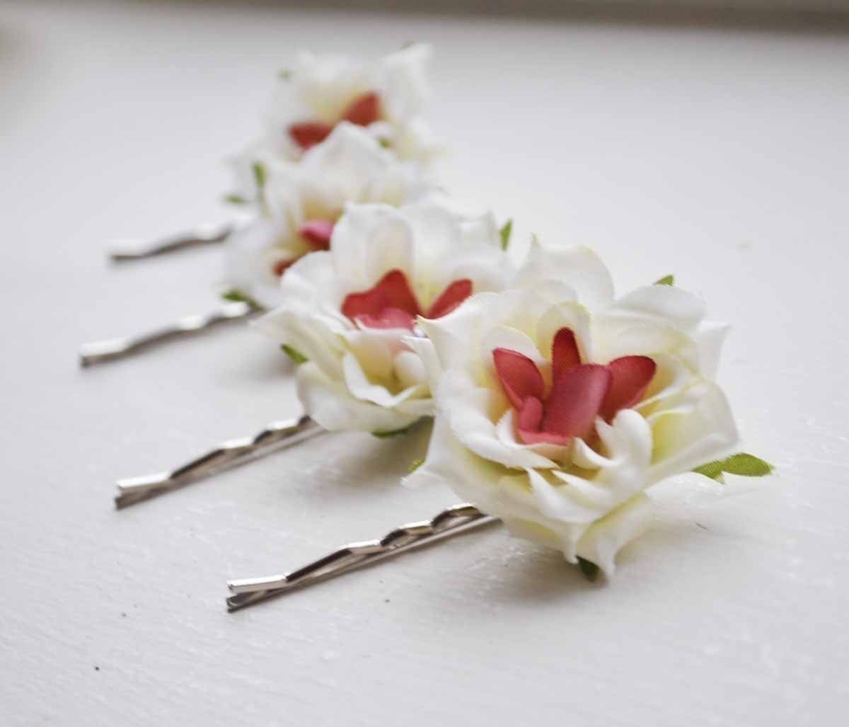 flower hair clip set 'jupiter'