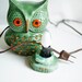 vintage owl light - table or accent lamp