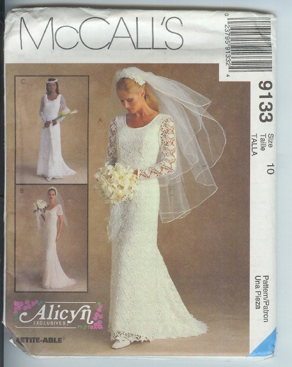 mcalls patterns for wedding dresses