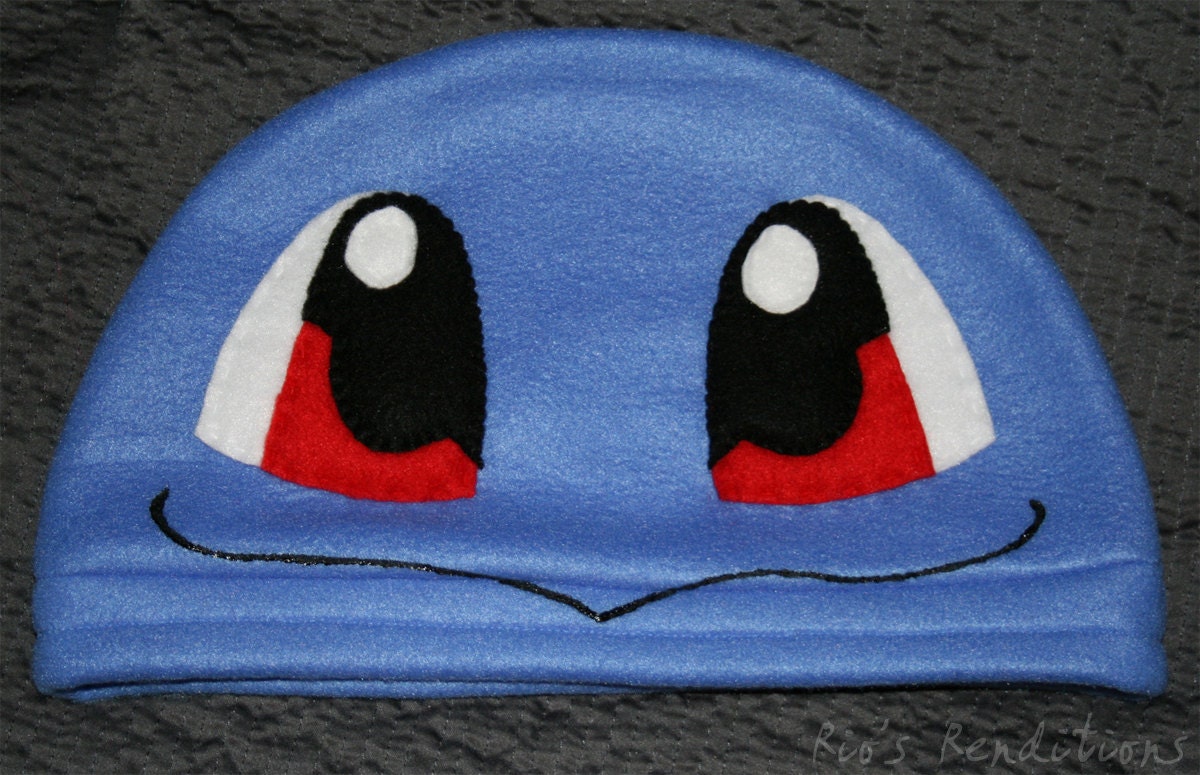Pokemon Squirtle Handmade Hat