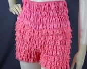 Hand Dyed Pink Rhumba Pettipants Bloomers, Medium - Vintage Lingerie