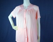 SALE 70s Pink Vanity Fair Pajama Night Set, New Old Stock, 34 - Vintage Lingerie