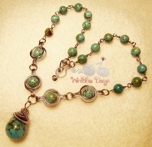 TUTORIAL - Twice Around The World (TAW) Wire Wrapped Bracelet