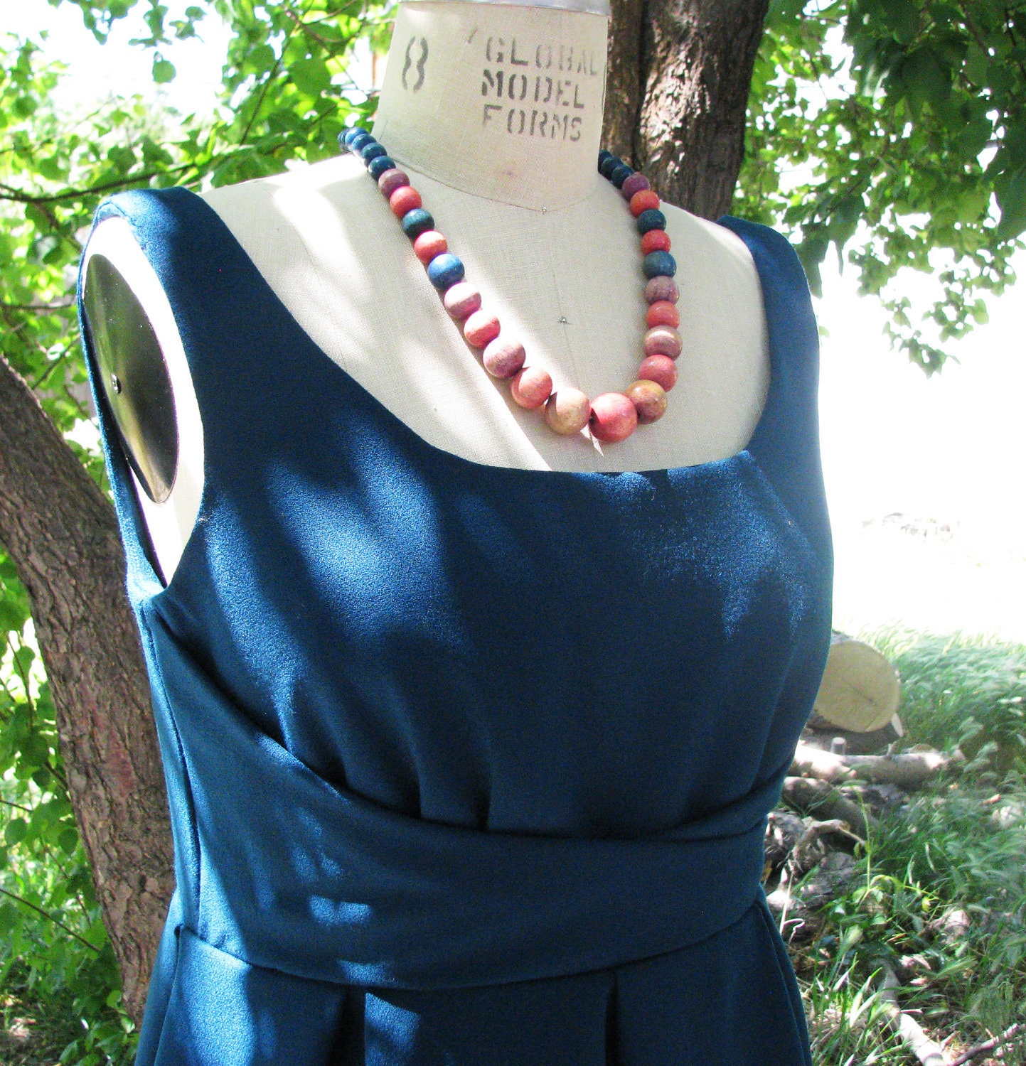 Custom Wool Crepe 1950s Dresses