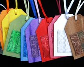 Fiber Art Gift Tags -- Assorted