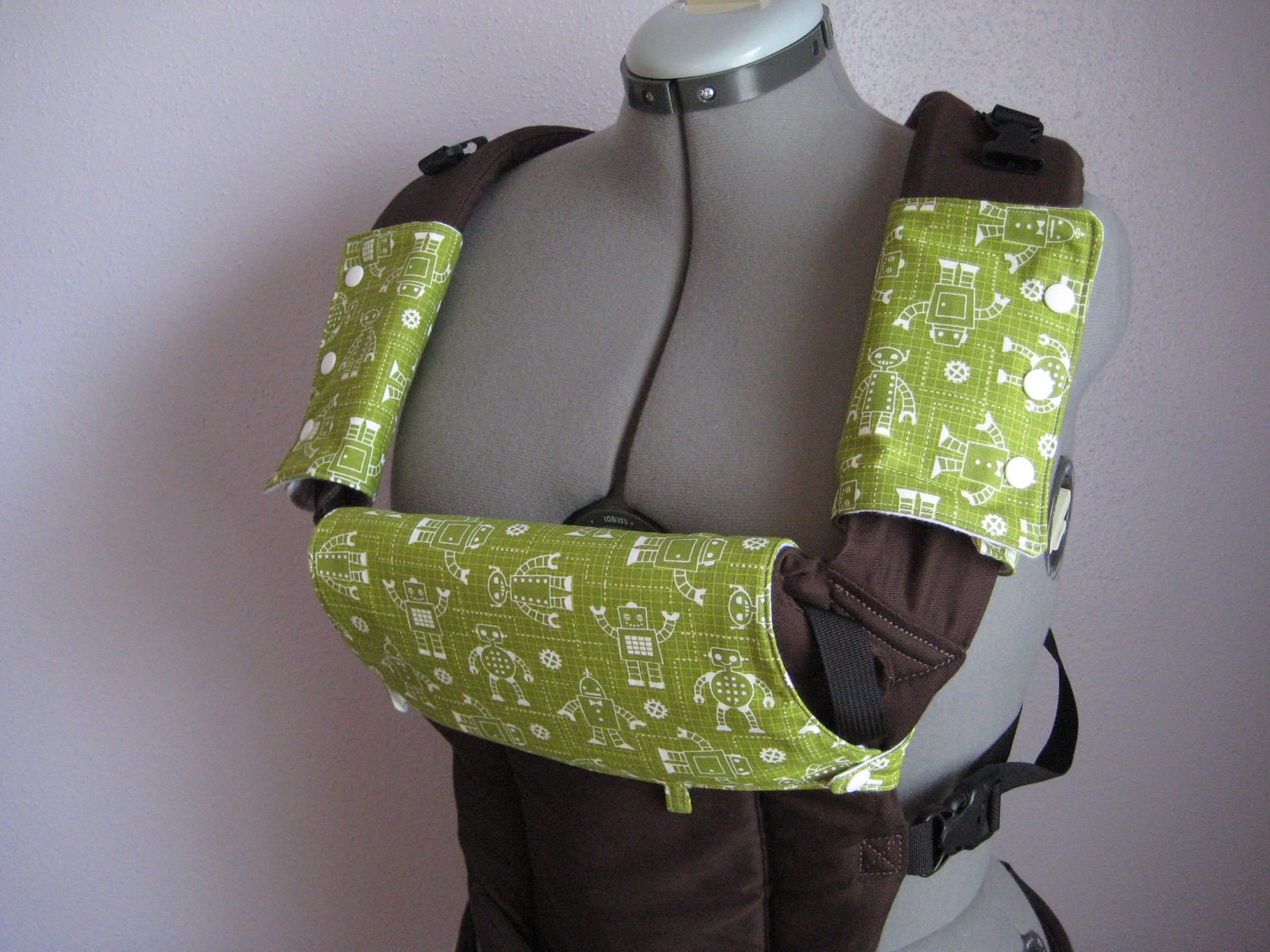 Made to Order Drool Pads and Bib for a Beco Carrier