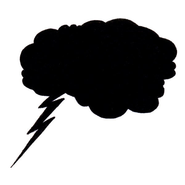 Drawn Lightning Bolt