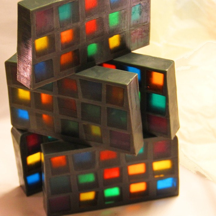 Stained Glass Soap called "Cathedral"