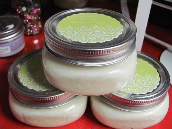Lavender Soy Candle Widemouth Ball Mason Jar