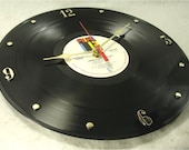 U2 Under A Blood Red Sky - Recycled Record Clock