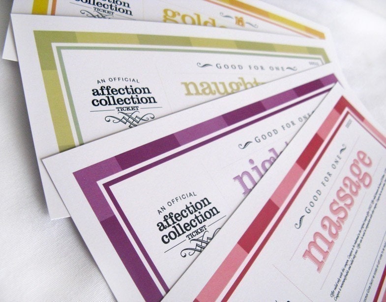 Printable Love Coupons