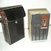 Retro COOL 1950's TRANSISTOR RADIO in Leather Case - Juliette 14 Transistor Portable Battery Radio - Midcentury Modern Retro