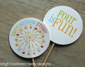 Fun Park Cupcake Toppers