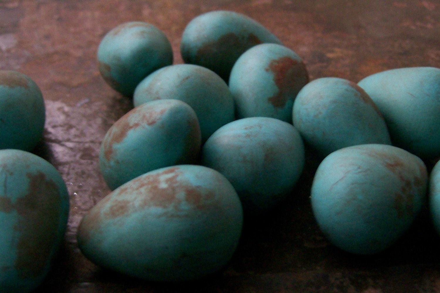 Just Eggs...Rustic Farmhouse Country Wedding Hand Sculpted Robin Egg Gift / Party Favors