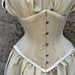 Steampunk Dresses- Corset Costume, Waist Cincher, Steel Boning