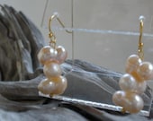 Baroque Freshwater Biwa Pearl Earrings