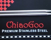 ChiaoGoo Reds Size US 10.5 / 6.5mm 16" Circular Knitting Needle - premium knit needles with the amazingly flexible cord