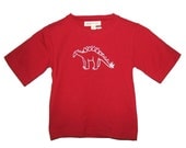 Stegosaurus Dinosaur Shirt (Child 2, 4)