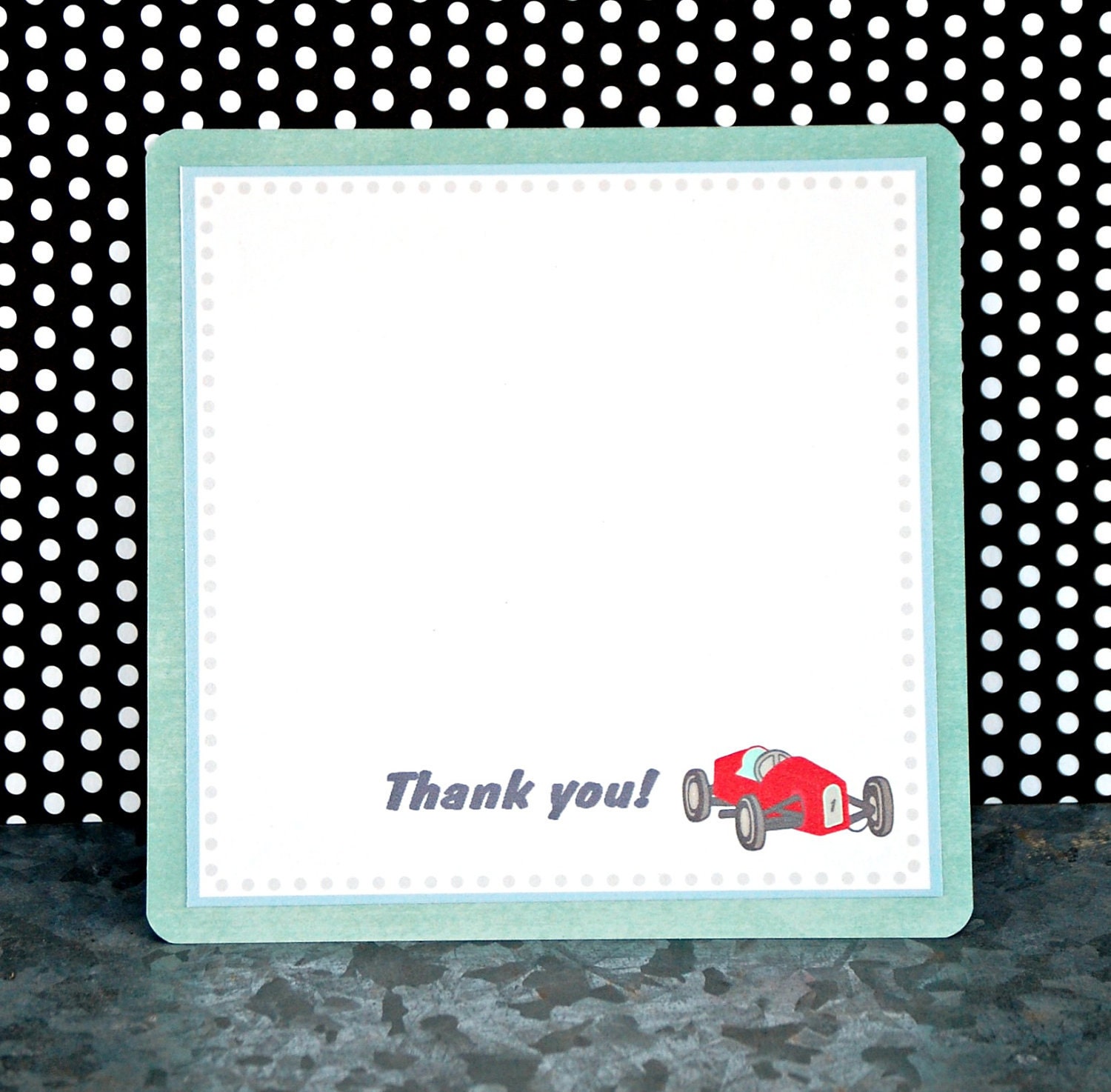 The Vintage Race Car COLLECTION - Custom Thank You's from Mary Had a Little Party
