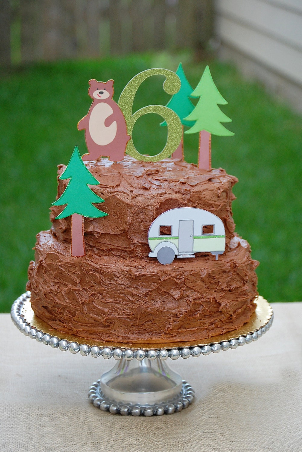 The Great CAMPOUT - Custom Cupcake Toppers and Their Wraps from Mary Had a Little Party