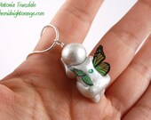 Butterfly Baby necklace - ready to ship