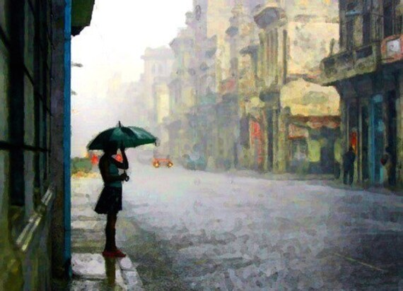Rainy Day Blue