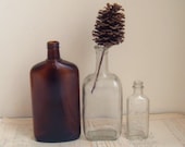 vintage apothecary  bottle collection