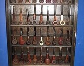 45 Pipe Rack Cabinet Display,Churchwarden Item  200