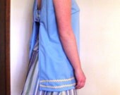 SALE RETRO tank sleeveless with sexy back closure B34