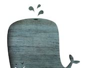 Whale of a Tail - Print 8x10
