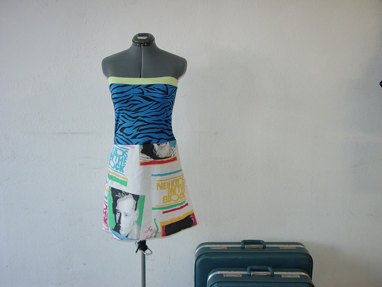 NKOTB New Kids On The Block Donnie Wahlberg Tube Dress Size Small